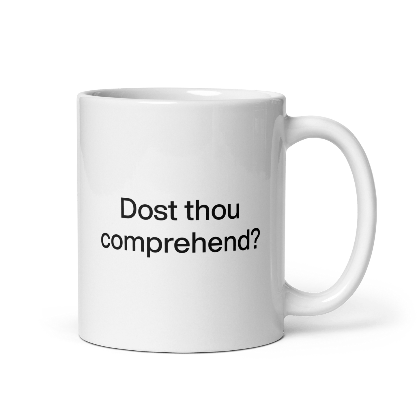 Dost Thou Comprehend Mug - Polychrome Goods