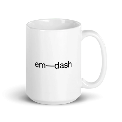 em—dash Mug