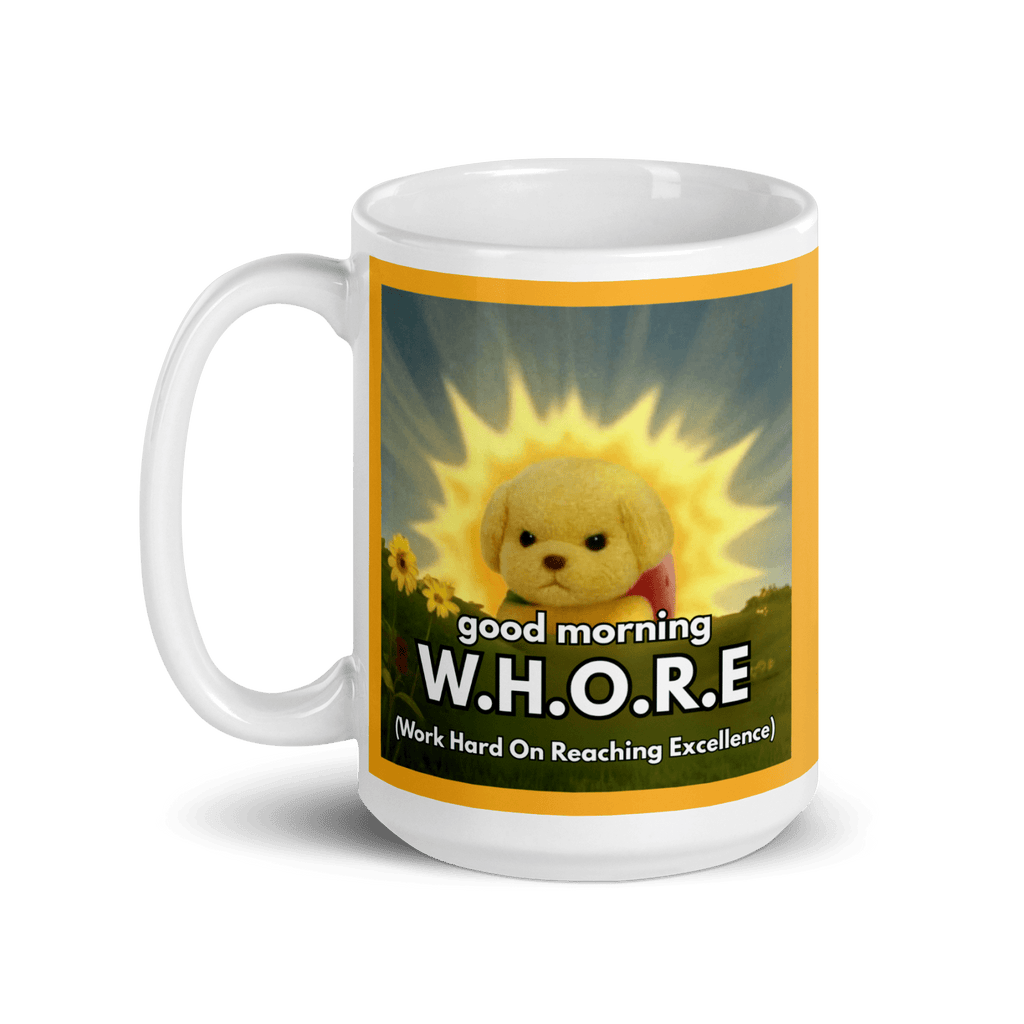 Good morning, WHORE Mug - Polychrome Goods