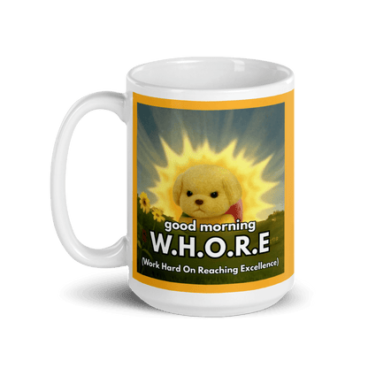 Good morning, WHORE Mug - Polychrome Goods