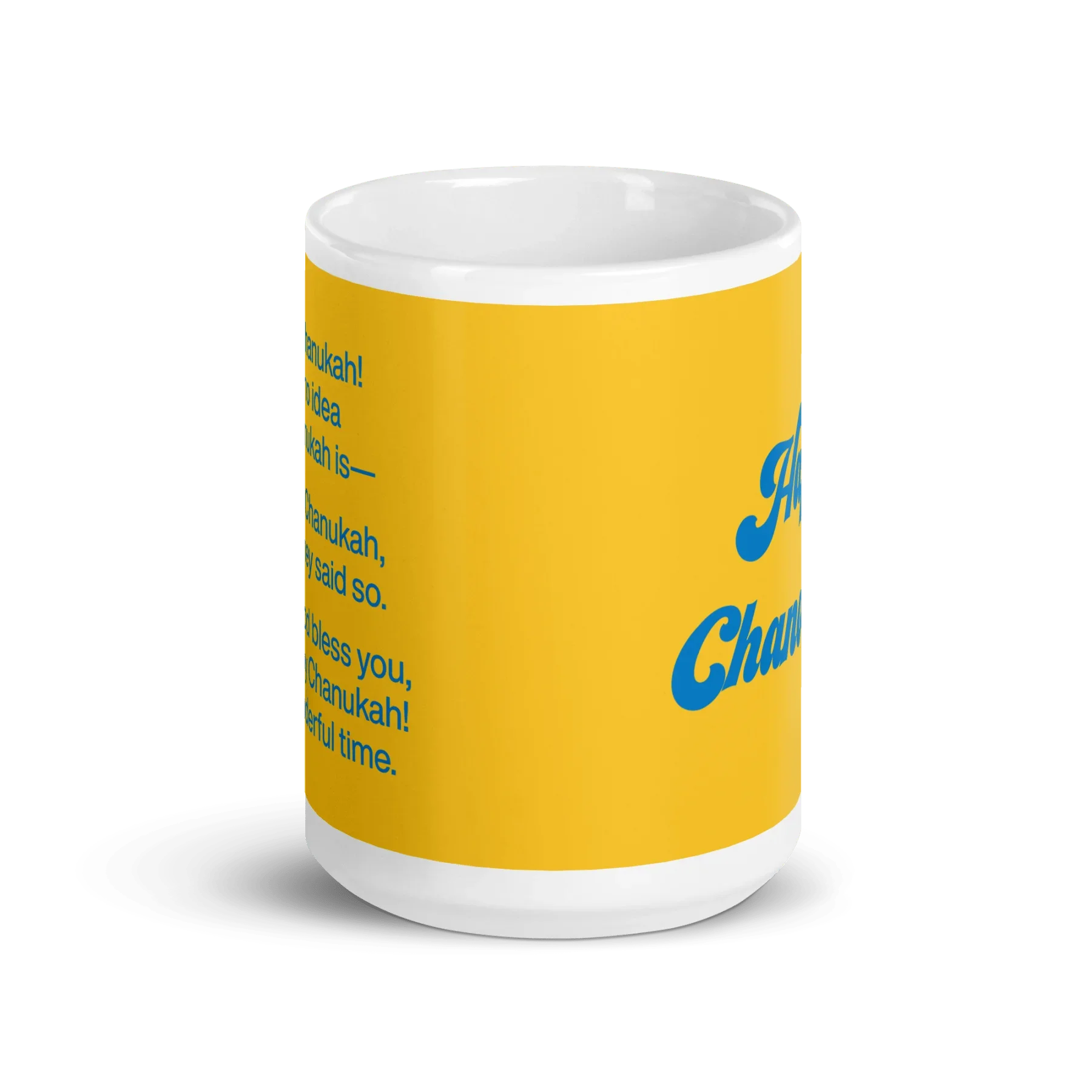 Happy Chanookah Mug — Smokey Robinson Chanukah
