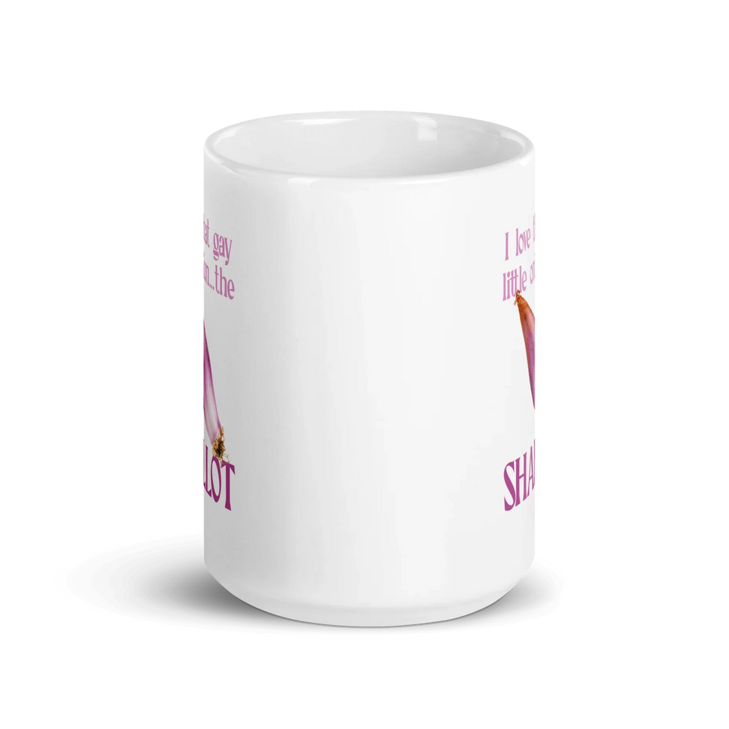 I love that gay little onion...the shallot Mug