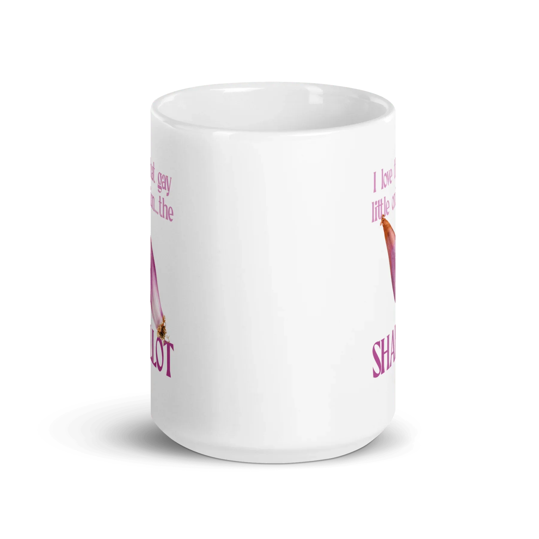 I love that gay little onion...the shallot Mug