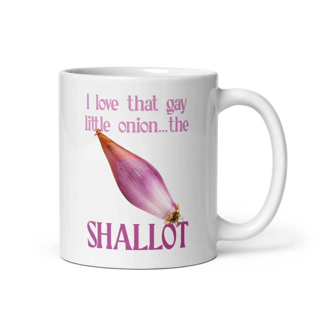 I love that gay little onion...the shallot Mug