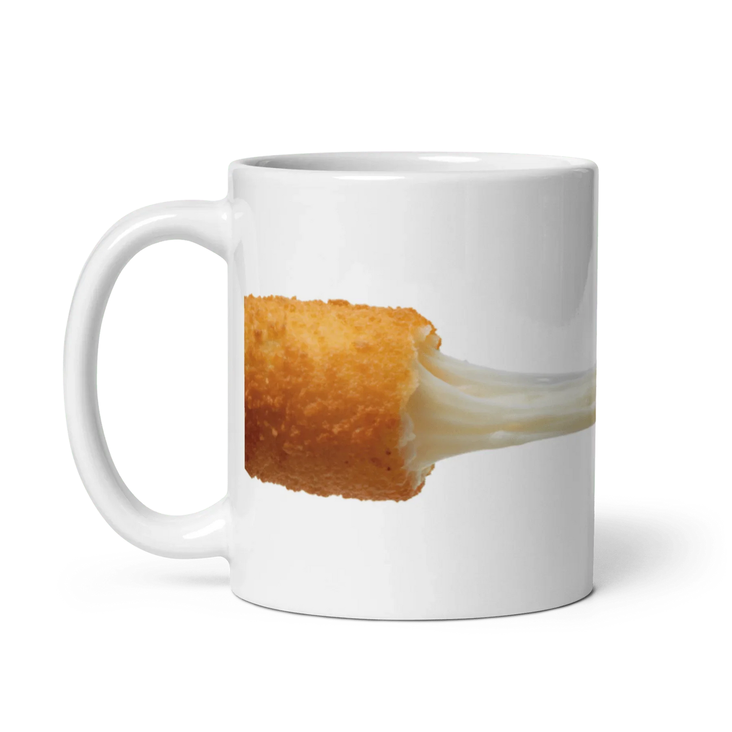 Mozzarella Stick Cheese Pull Mug