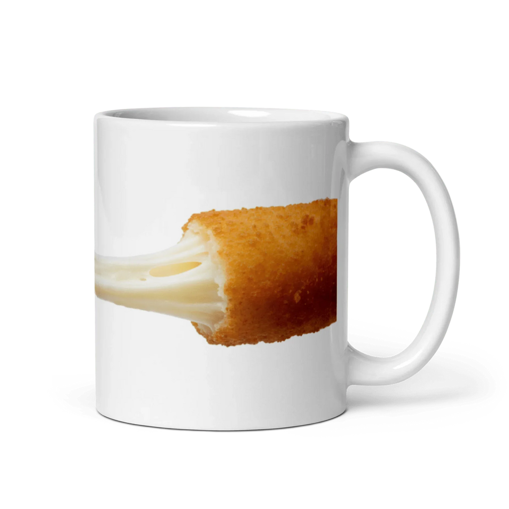 Mozzarella Stick Cheese Pull Mug