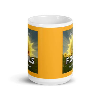 Remember to FOCUS (Fuck Off Cuz U Stupid) Mug - Polychrome Goods