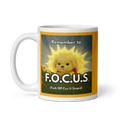 Remember to FOCUS (Fuck Off Cuz U Stupid) Mug - Polychrome Goods