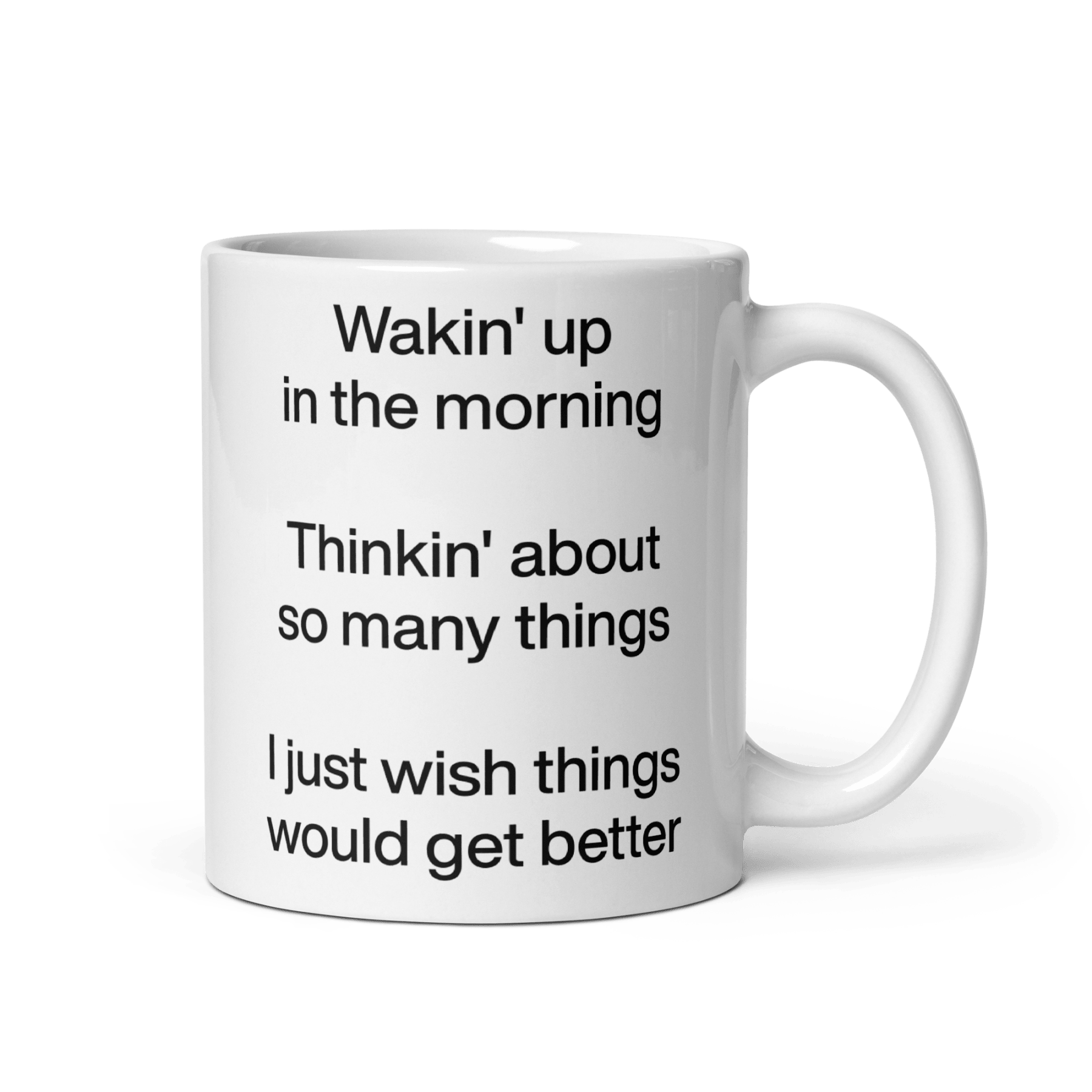 Wakin' Up in the Morning Mug - Polychrome Goods